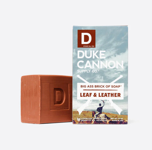 Duke Cannon Bar Soap-Leaf & Leather