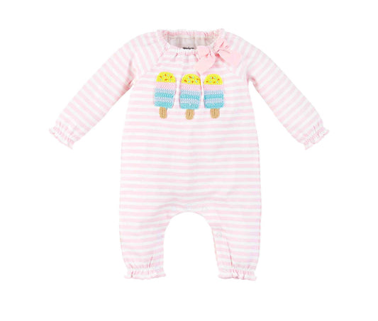 Mudpie Popsicle Appliqué One-Piece (3-6 months)