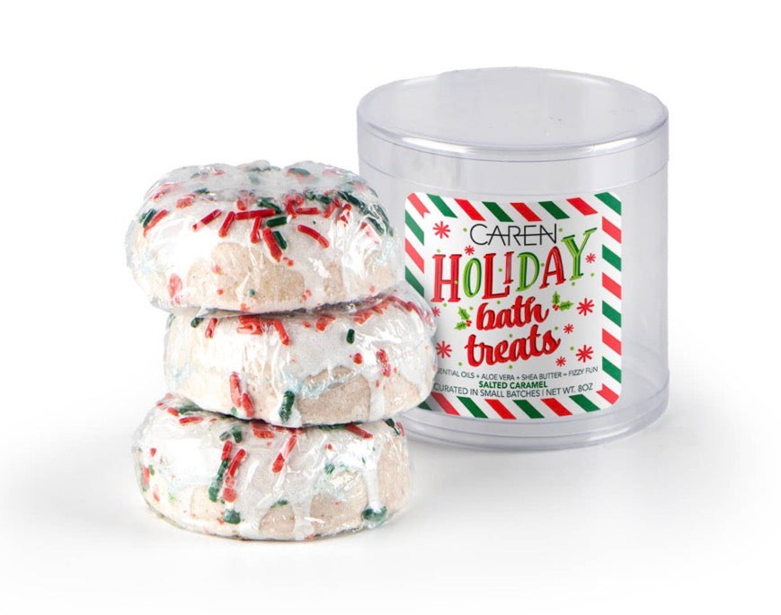 Caren Holiday Bath Treats-Salted Caramel