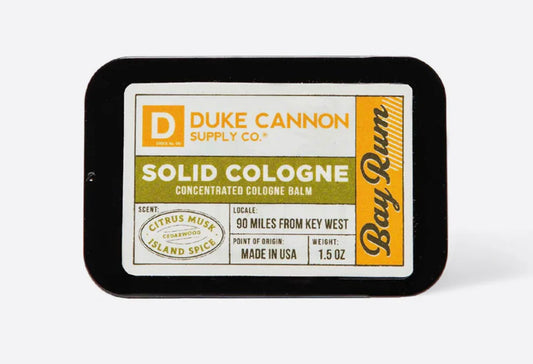 Duke Cannon Solid Cologne-Bay Rum