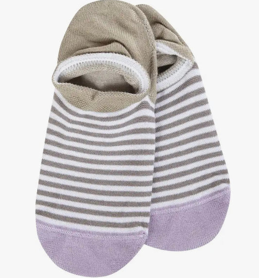 World’s Softest Socks Footies-Grey Multi