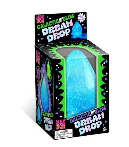 Nee Doh Galactic Glow Dream Drop-Assorted Colors