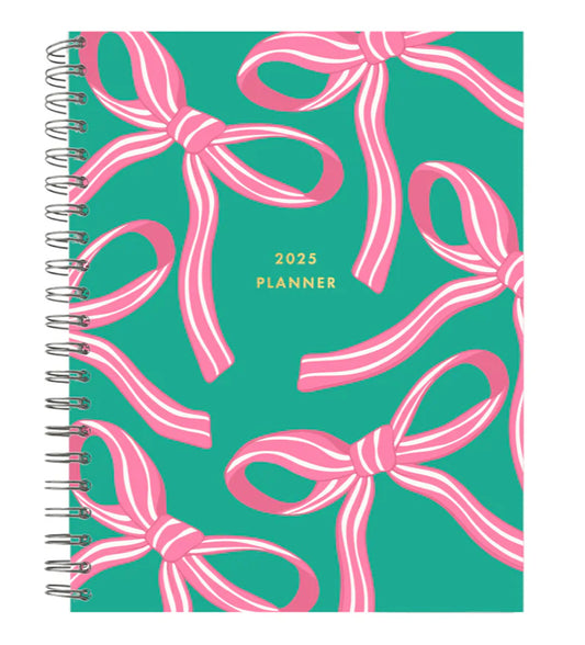 Mary Square 2025 Planner-Bows