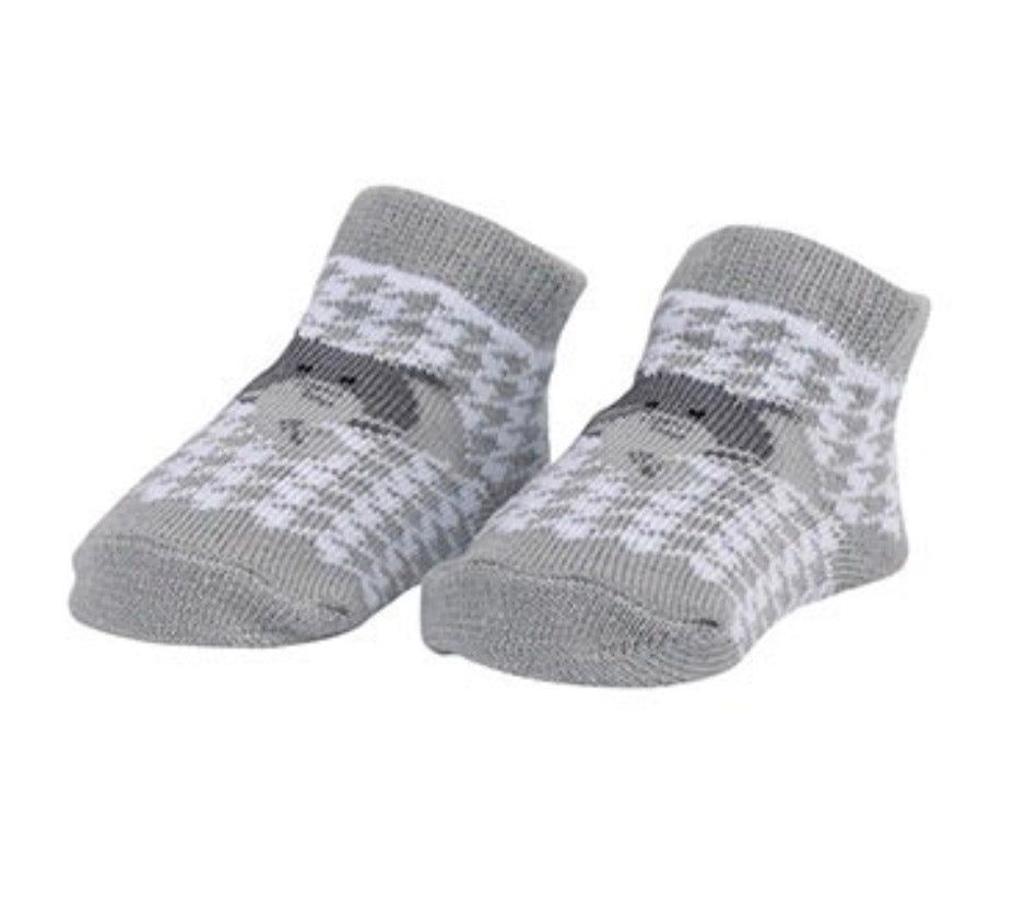 Maison Chic Emerson the Elephant Baby Socks