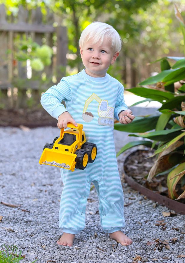 Trotter Street Kids Construction Romper