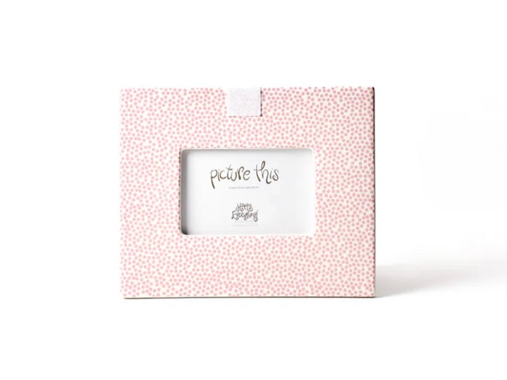 Happy Everything Pink Small Dot Mini Frame
