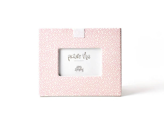 Happy Everything Pink Small Dot Mini Frame