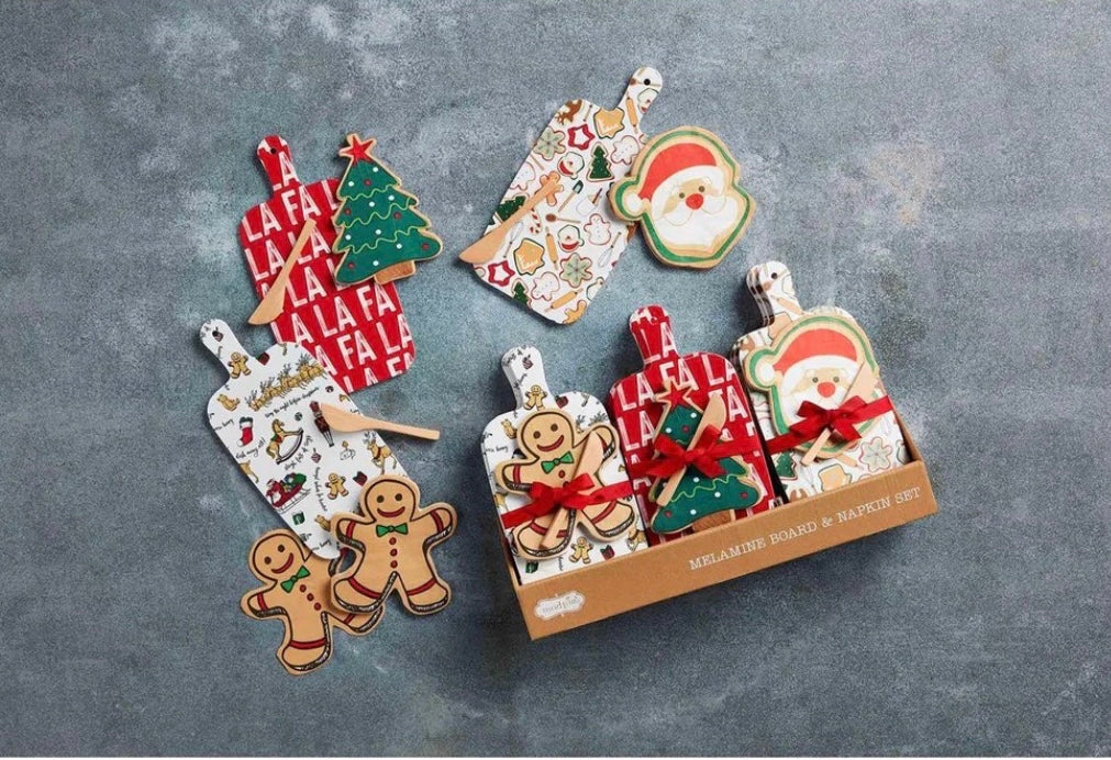 Mud Pie Christmas
Melamine Board & Napkin Set