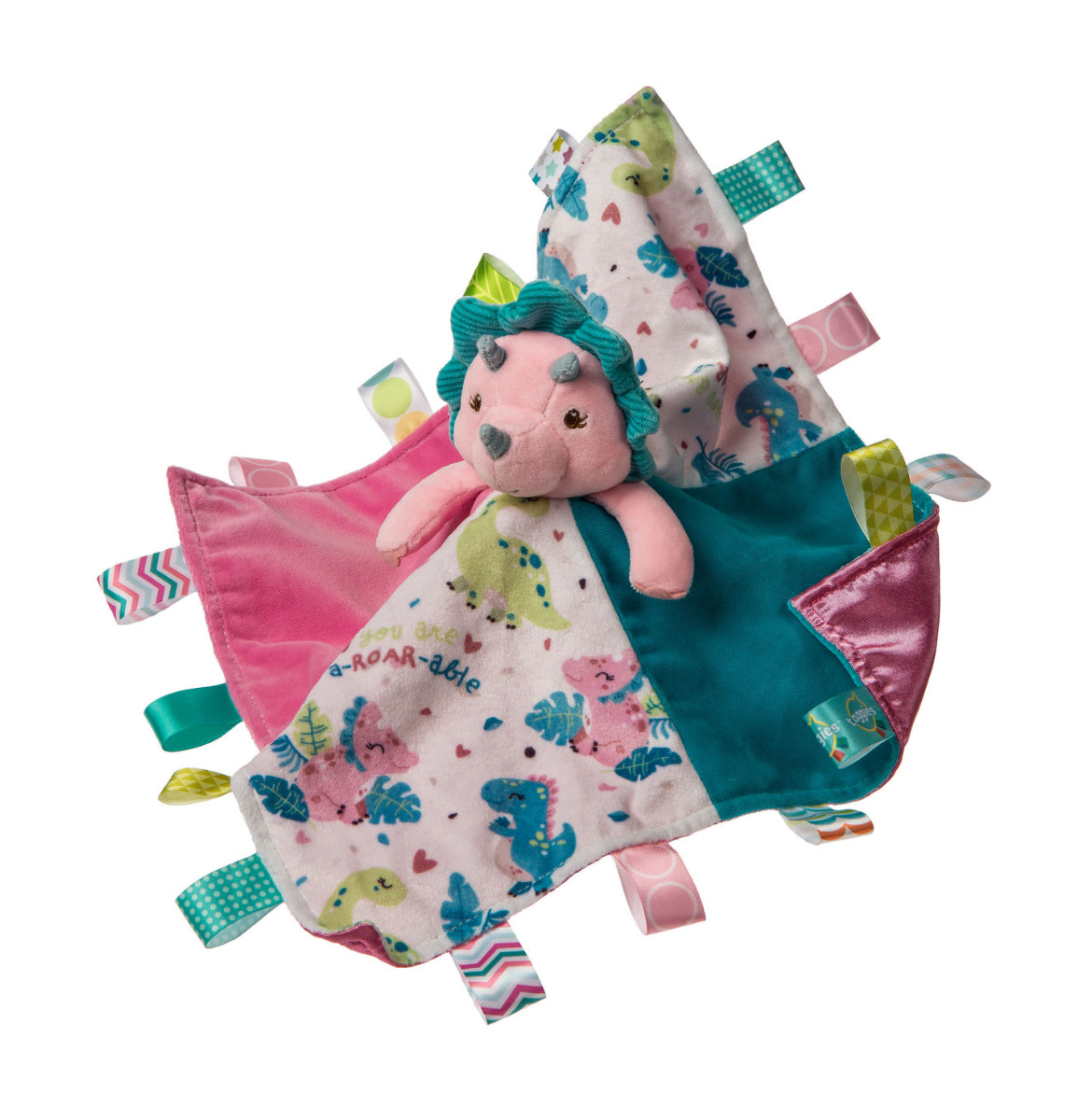 Mary Meyer Taggies Aroar-a-saurus Character Blanket