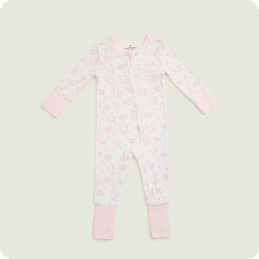 Warmies Pink Axolotl Footie Pajamas (6-9 months)