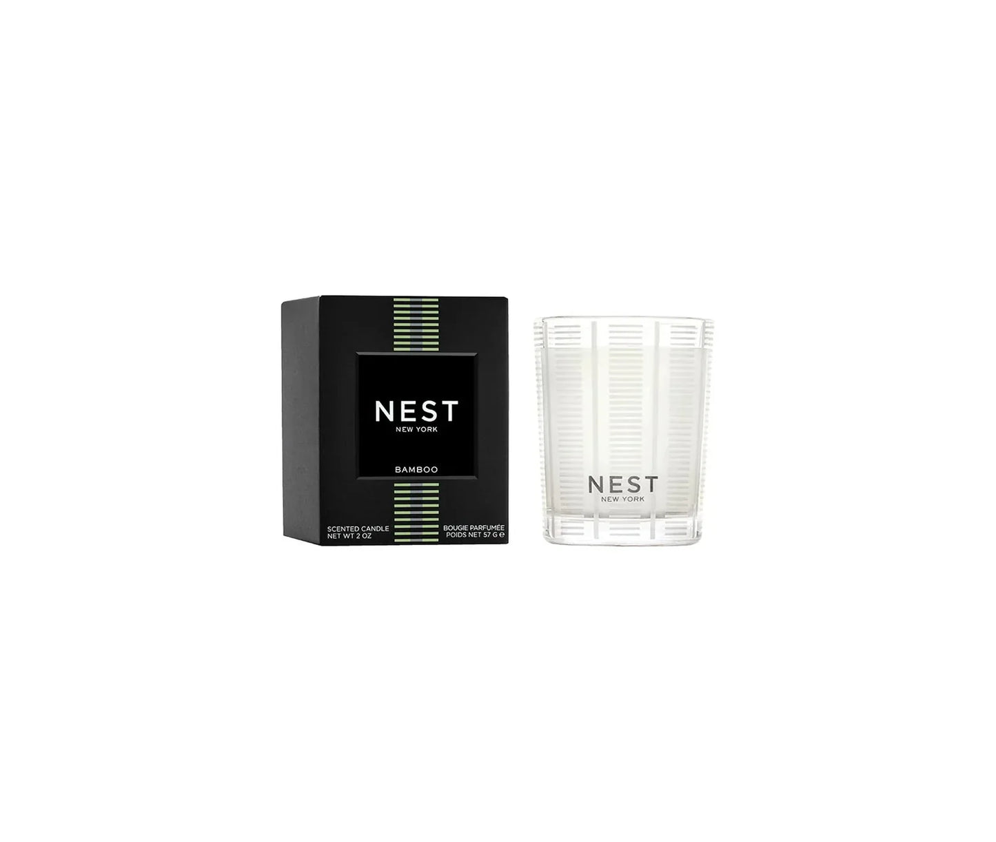 Nest Votive Candle-Bamboo