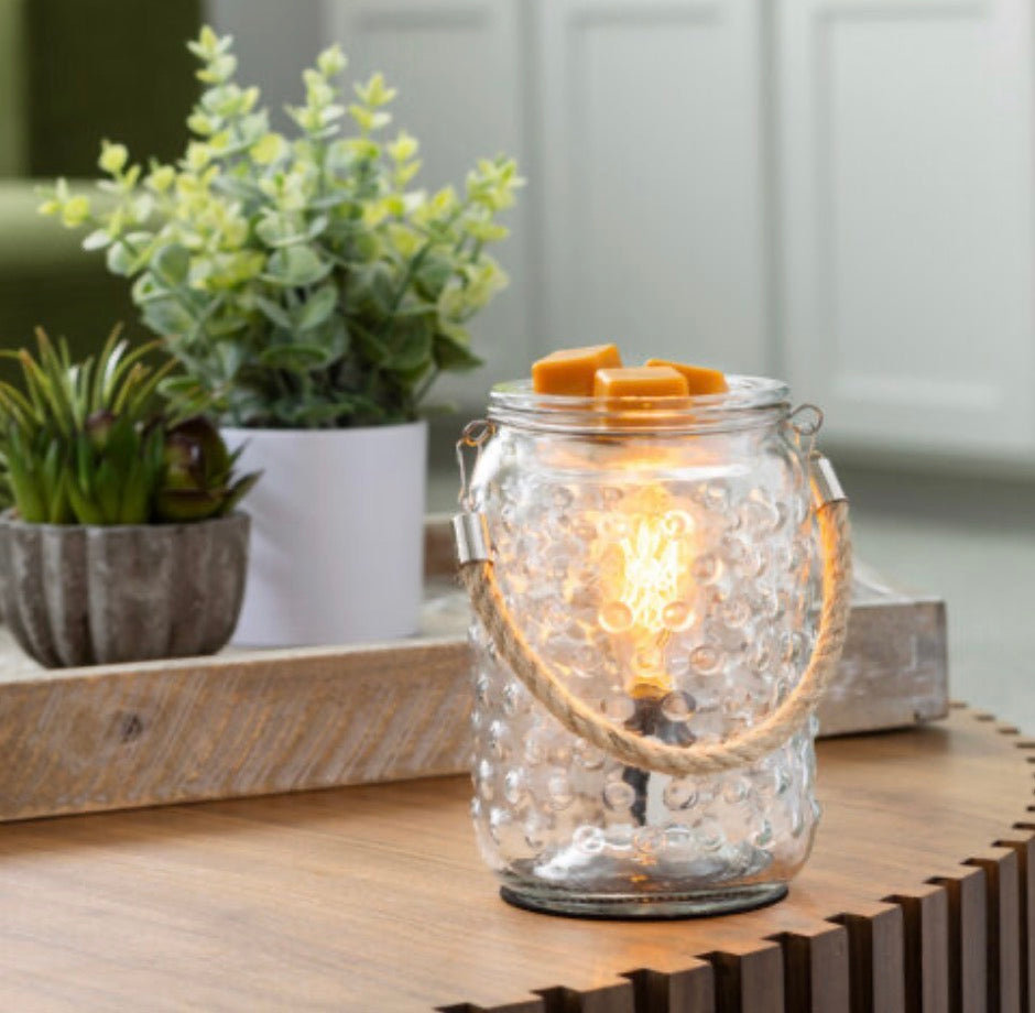 Airome Hobnail & Rope Vintage Bulb Illumination Fragrance Warmer