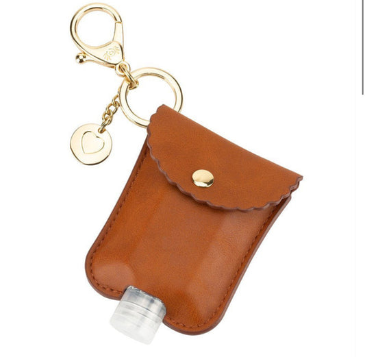 Itzy Ritzy Cute N’ Clean Hand Sanitizer Charm-Cognac