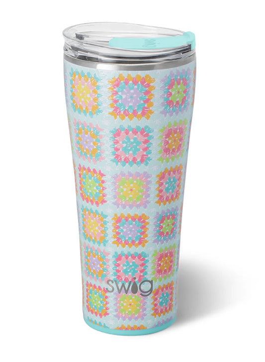 Swig Granny Squares Tumbler (32oz)