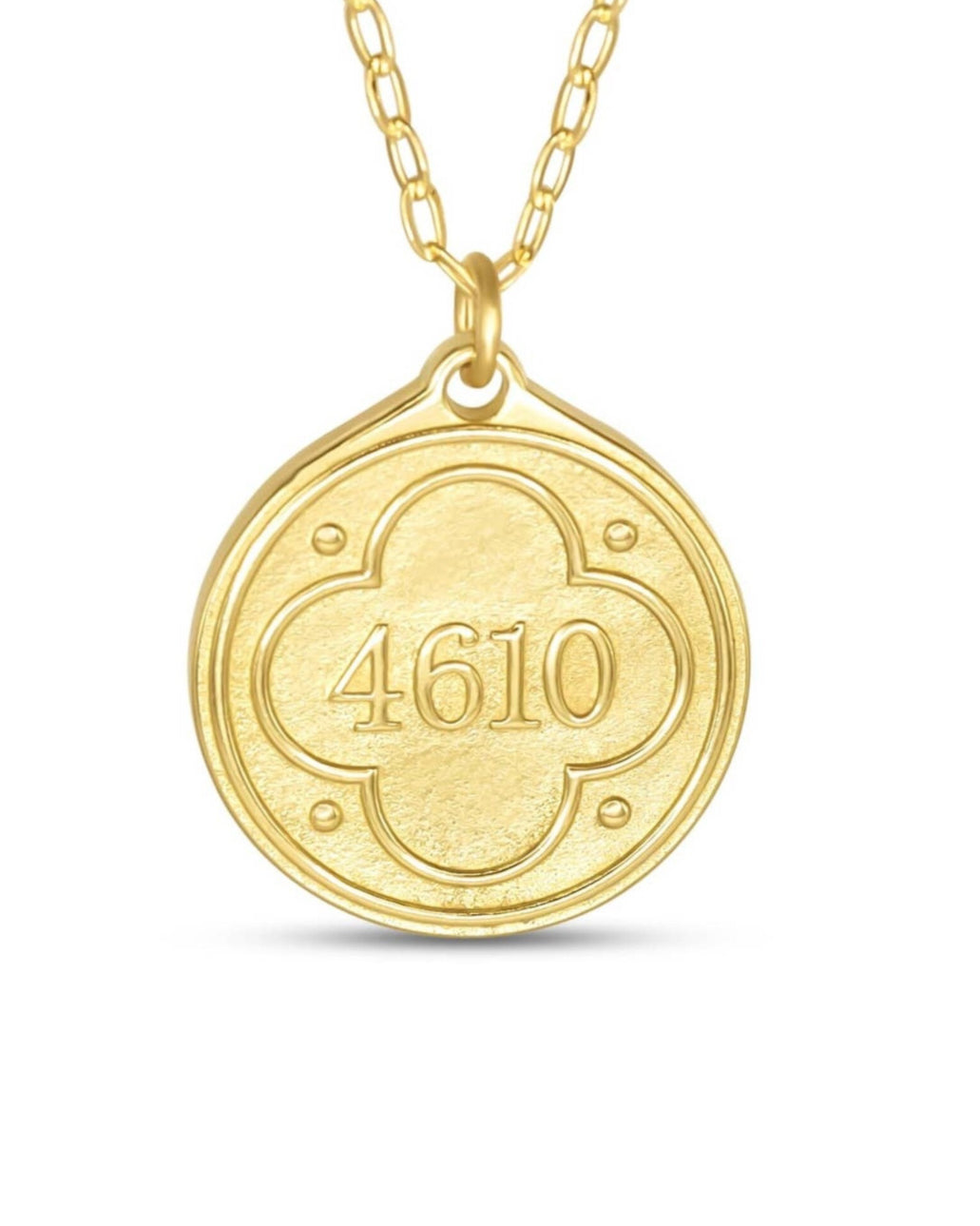 Madison Sterling Original Pendant Necklace (16") Psalm 46:10