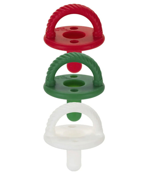 Itzy Ritzy Sweetie Soother Pacifier Holiday 3-pack