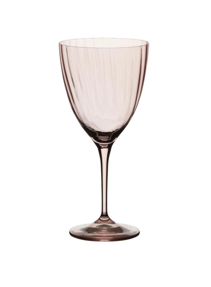 Casafina Sensa 13oz Water Glass-Pink Magnolia
