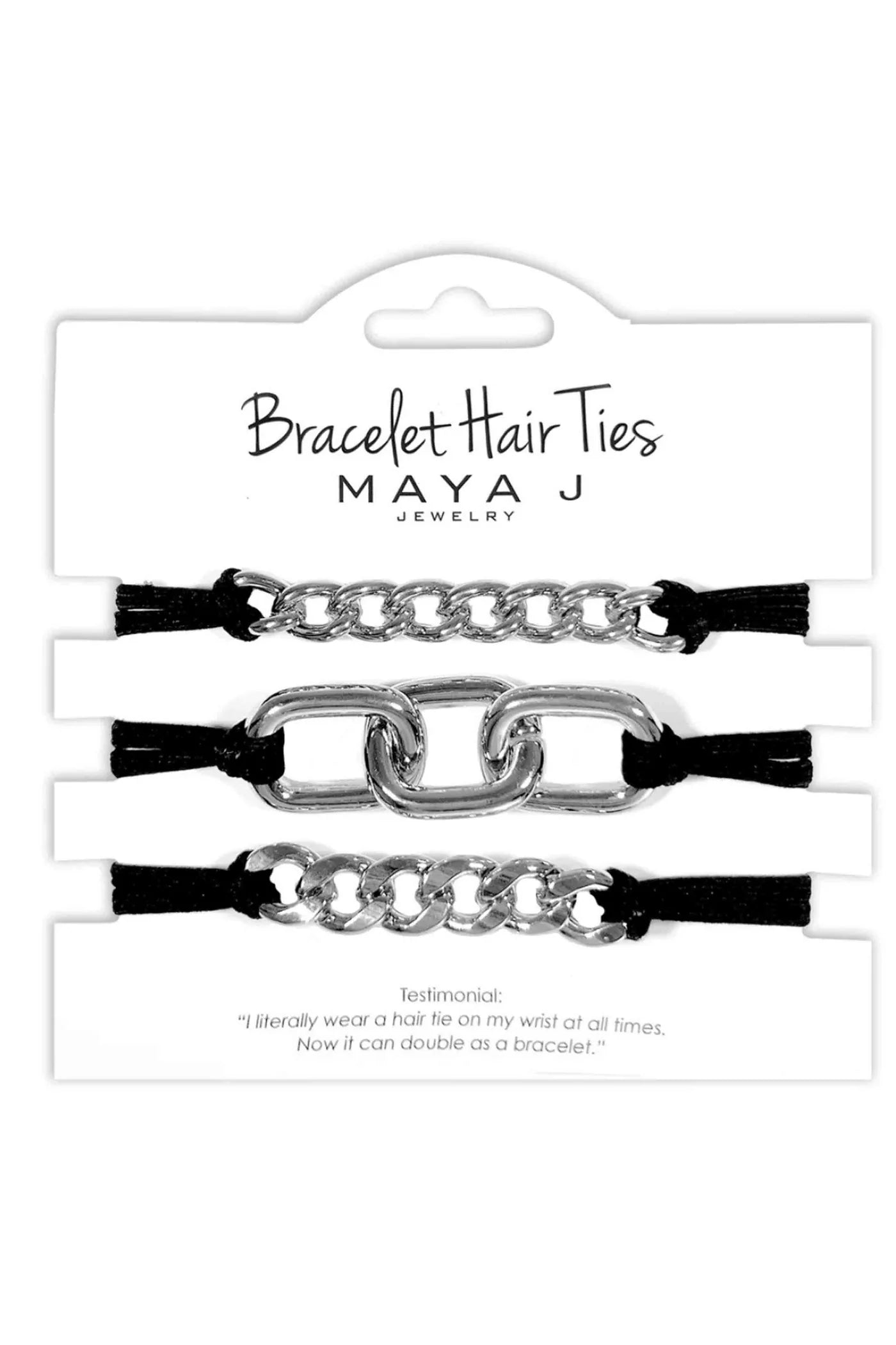 Maya J Bracelet Hair Ties