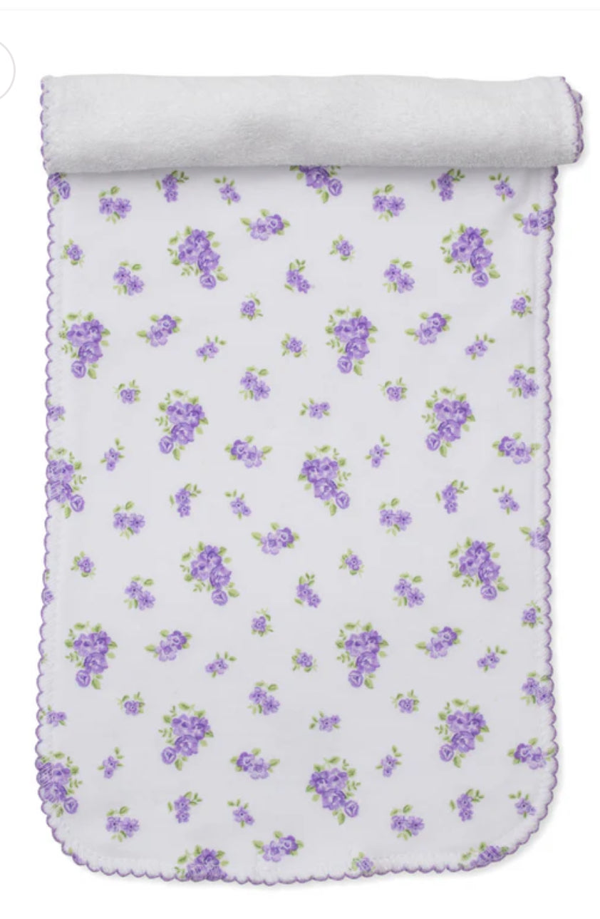 Kissy Kissy Roses & Bloom Burp Cloth