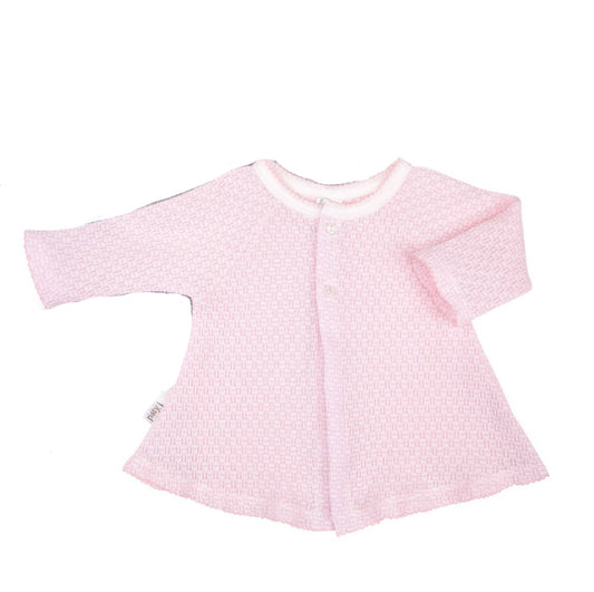 Paty Raglan Solid Color Knit Sweater-Pink (3 months)