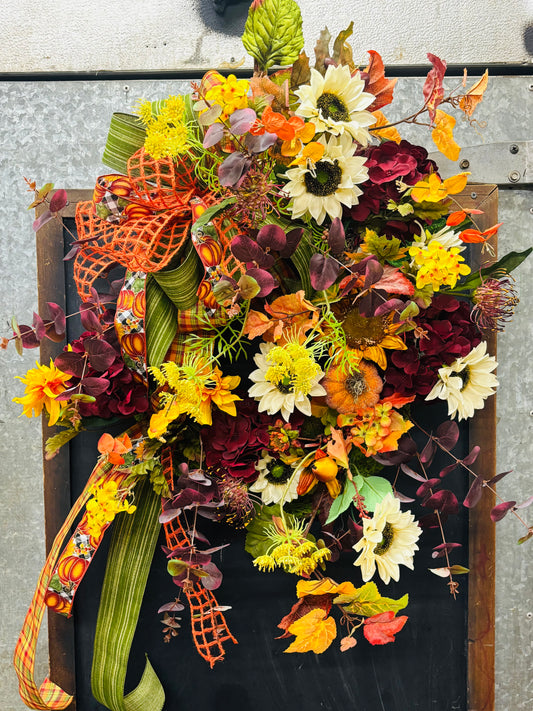 Fall Mixed Wreath