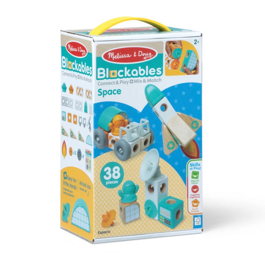 Melissa & Doug Blockables Space Play Set