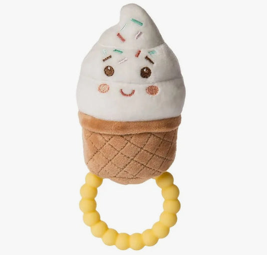 Mary Meyer Sprinkly Ice Cream Teether Rattle
