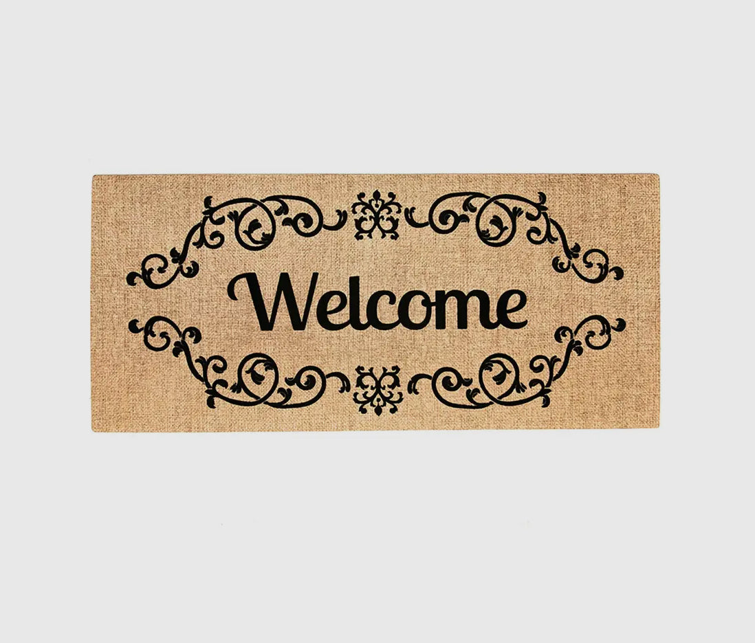 Evergreen Enterprises Welcome Scroll Sassafras Switch Mat