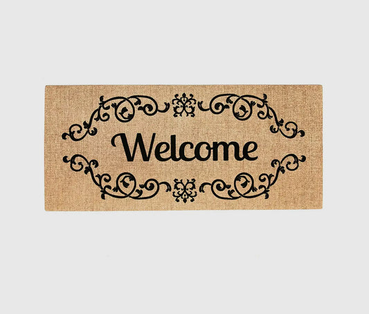 Evergreen Enterprises Welcome Scroll Sassafras Switch Mat