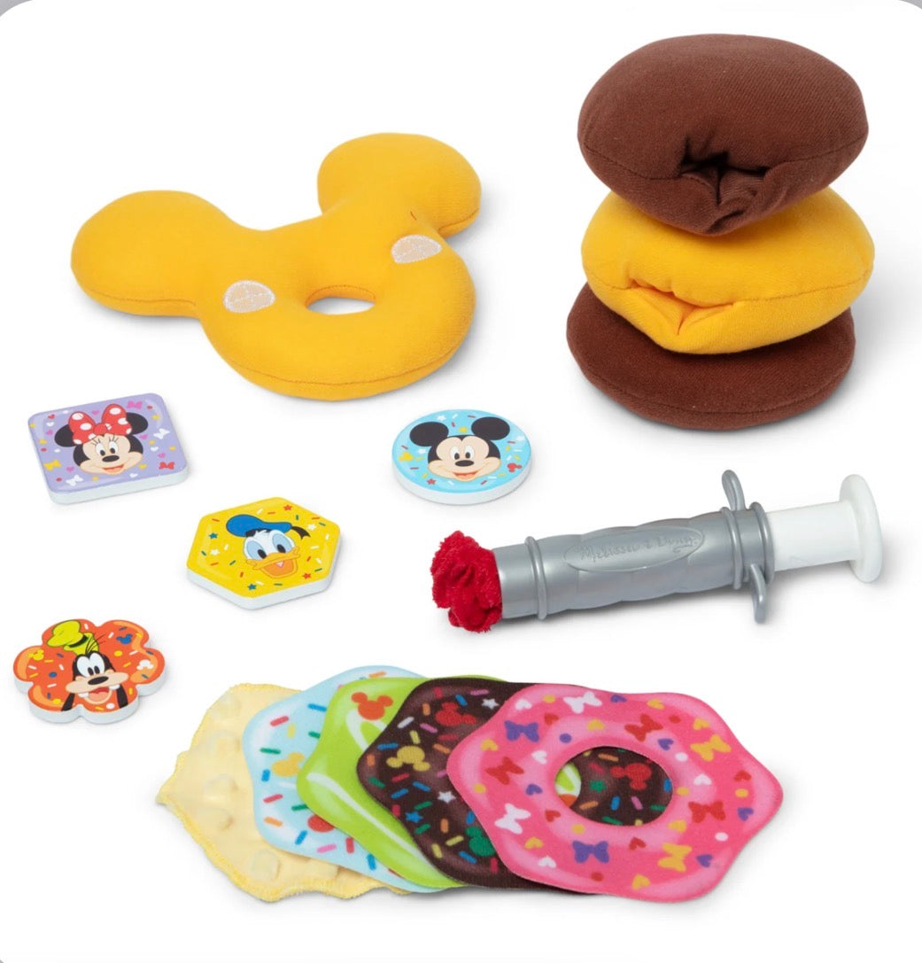 Melissa & Doug Disney Fill and Top Character Donuts Play Set