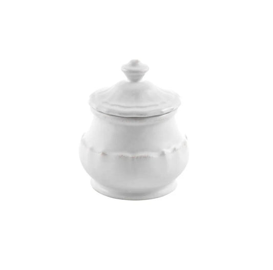 Casafina Impressions Sugar Bowl-White