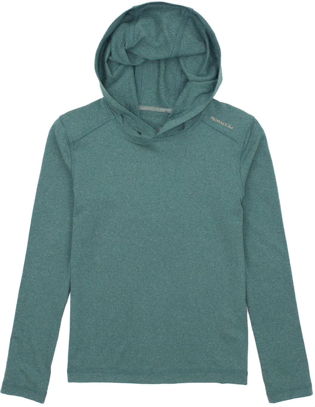 Properly Tied Boys Finn Hoodie-Hunter Heather