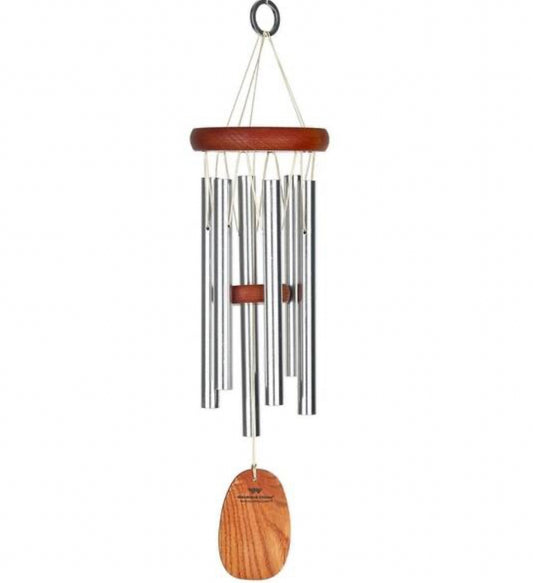 Woodstock Chimes Amazing Grace Chime-Small Silver