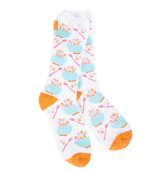 World’s Softest Socks Breakfast Crew-Cereal