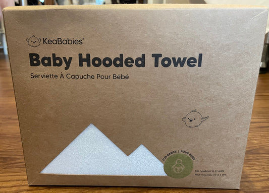 KeaBabies Baby Hooded Towel