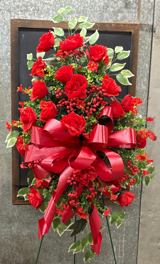 Red Silk Spray