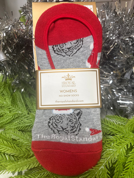 The Royal Standard Women’s St. Nick Tiger No Show Socks
