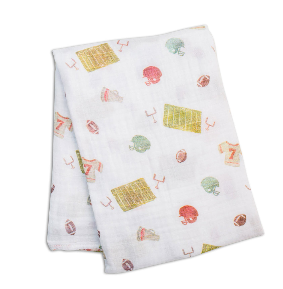 Mary Meyer Lulujo Cotton Swaddle-Football