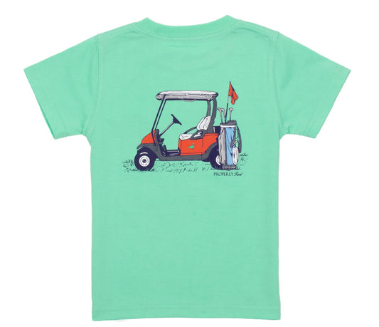 Properly Tied Baby/Boys Country Club SS Wash Green