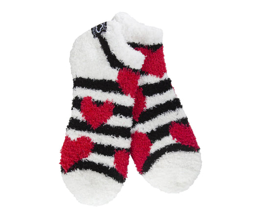 World’s Softest Socks Cozy Low-Heart Stripes
