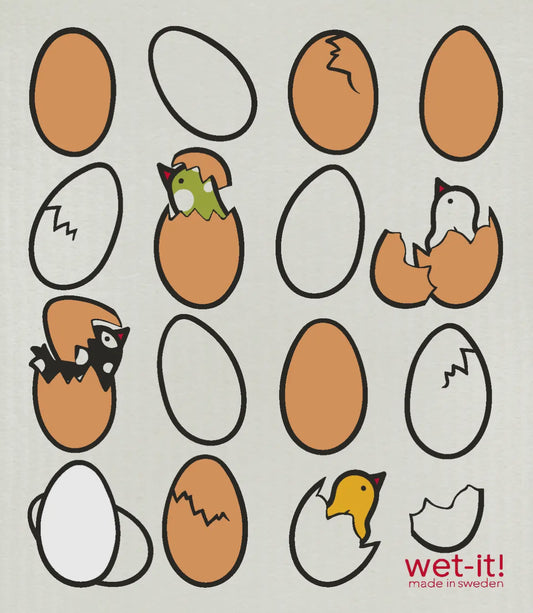 Wet-it! Eggs & Hatchlings Swedish Cloth