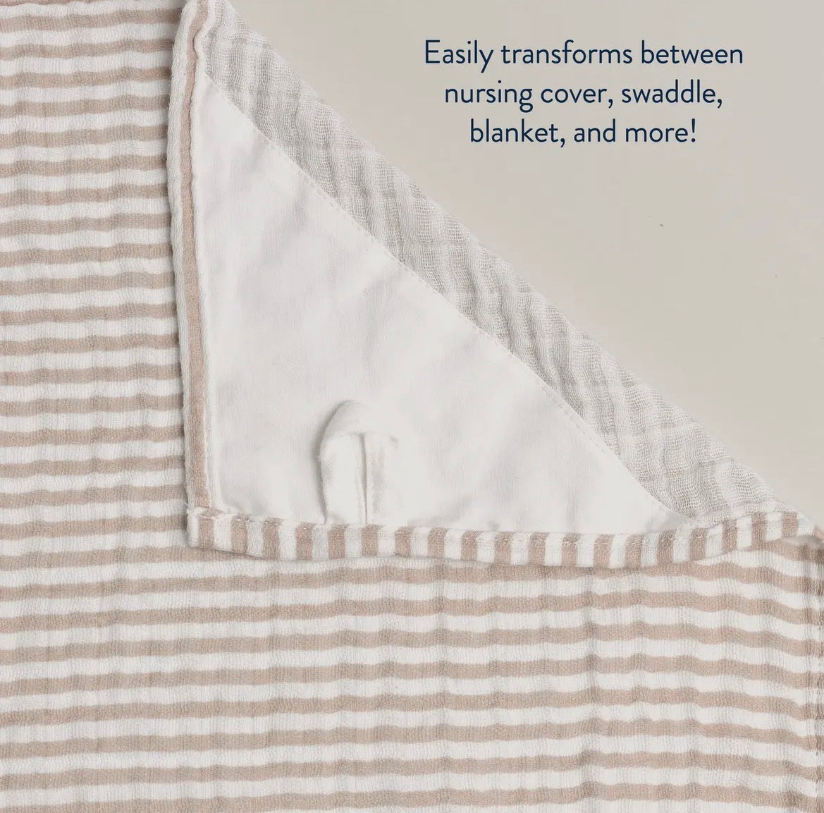 Itzy Ritzy Breastfeeding Boss-Chai Stripe