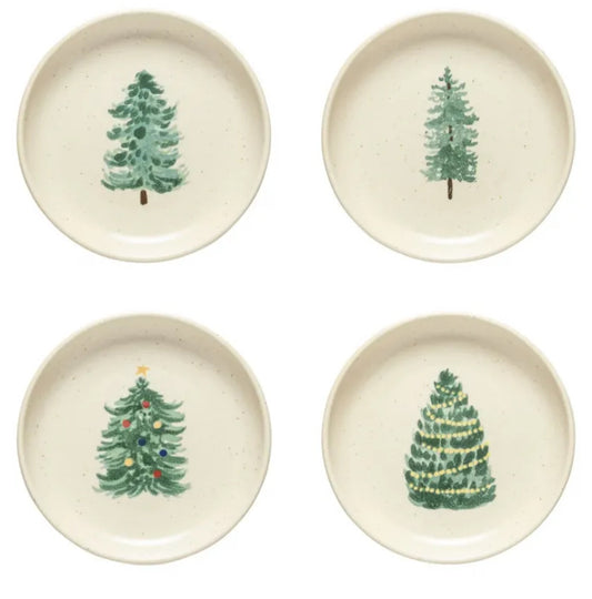 Casafina Pacifica Christmas Appetizer Plates (Set of 4)