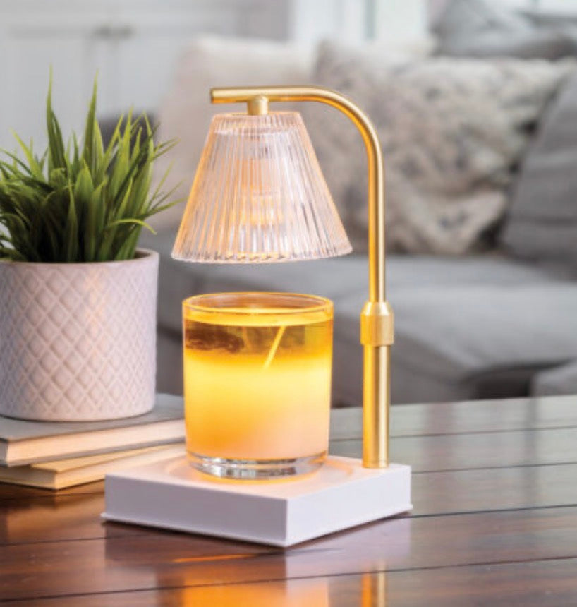 Gold Luna Candle Warmer Lamp