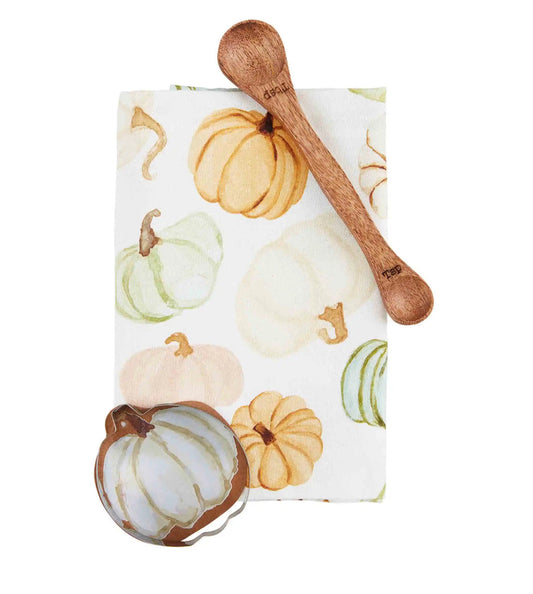 Mudpie Multicolor Pumpkin Towel Set