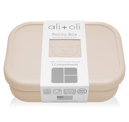 Ali+Oli  Leak Proof Bento Box-Coconut