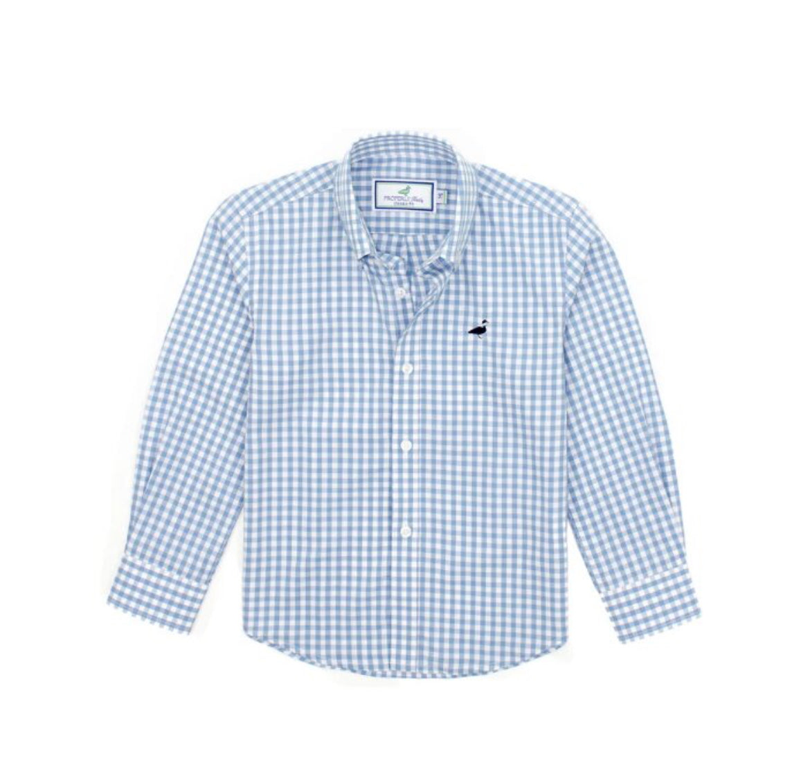 Properly Tied Boys Cornflower Seasonal Sportshirt