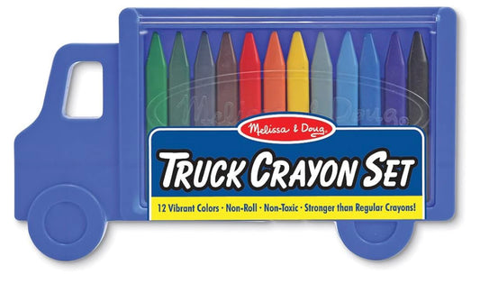 Melissa & Doug Truck Crayon Set