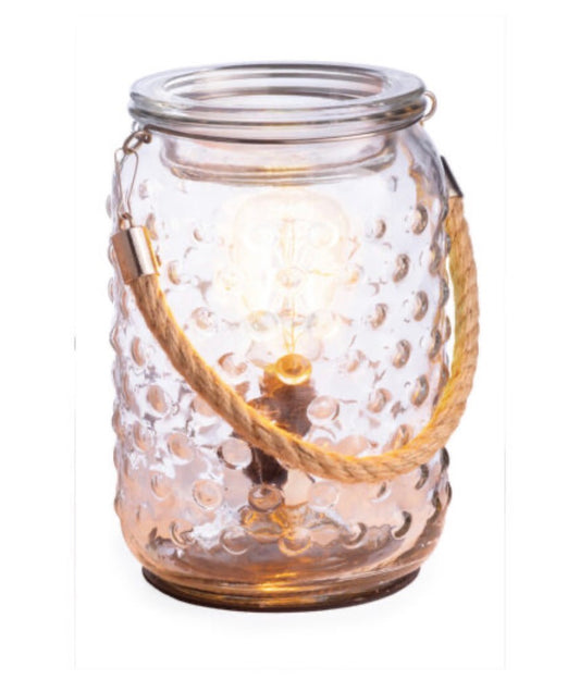 Airome Hobnail & Rope Vintage Bulb Illumination Fragrance Warmer