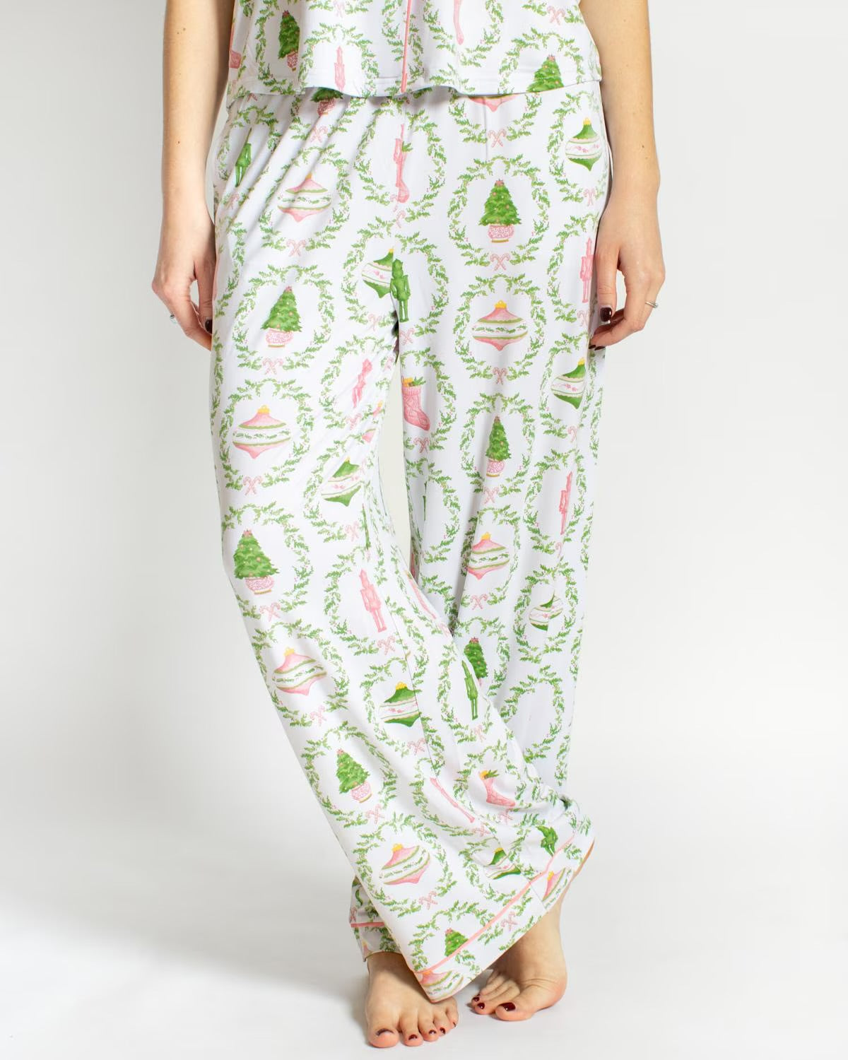 The Royal Standard Nutcracker Trellis Sleep Pants